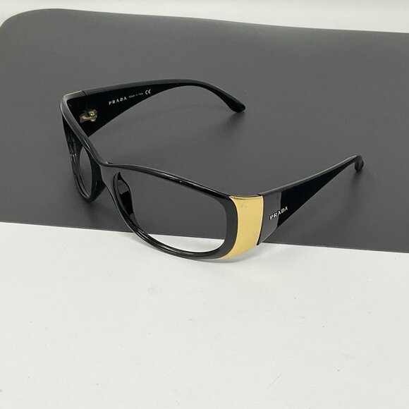 Prada Sunglasses SPR 07G 1AB-1A1 Black 61-15-120 No Lenses Light Scratches main image 12